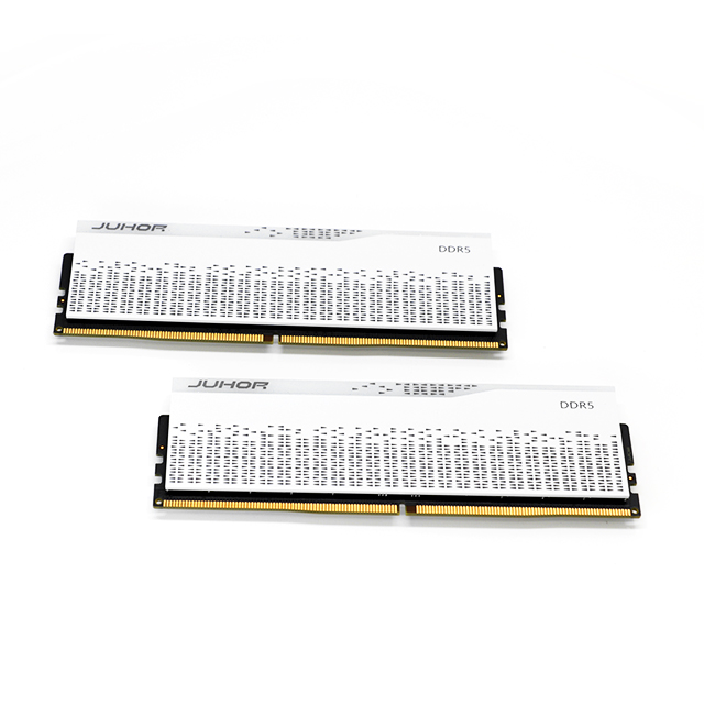 JUHOR DDR5 RGB Star Domain RAM memory White and black
