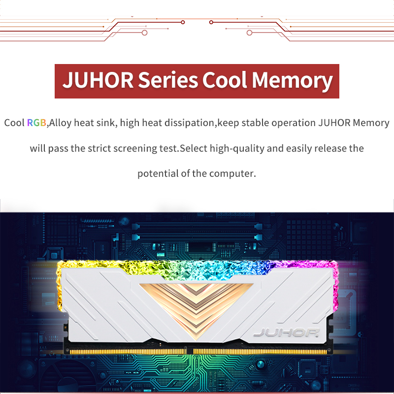 JUHOR RGB DDR4 Memory  RAM