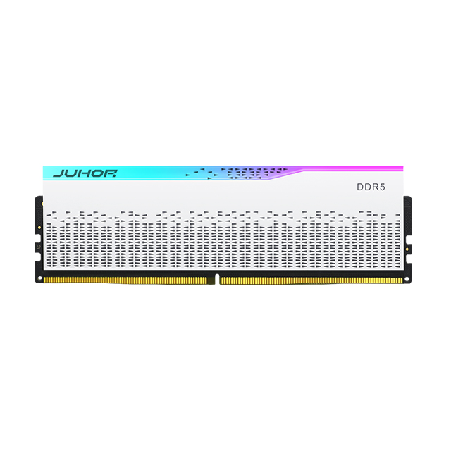 JUHOR DDR5 RGB Star Domain RAM memory White and black