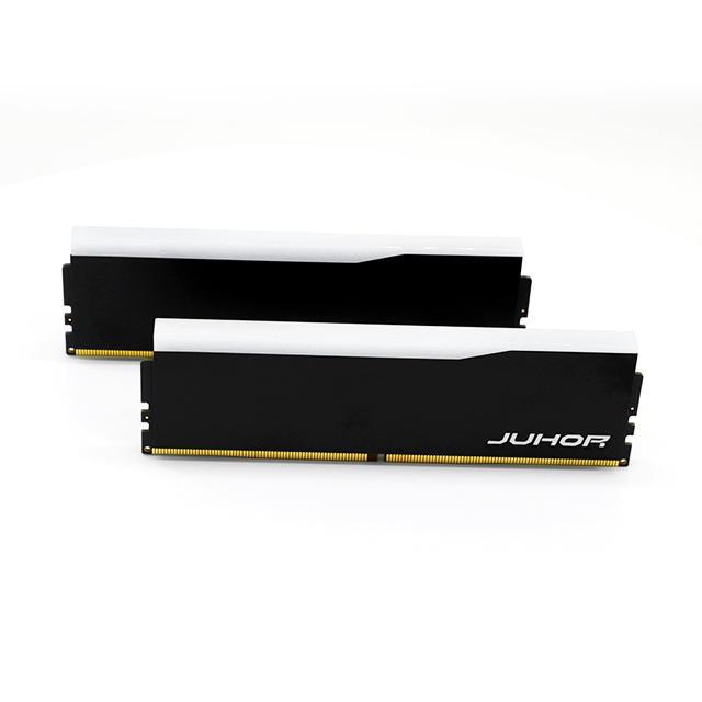 JUHOR DDR5 RGB Star Domain RAM memory White and black